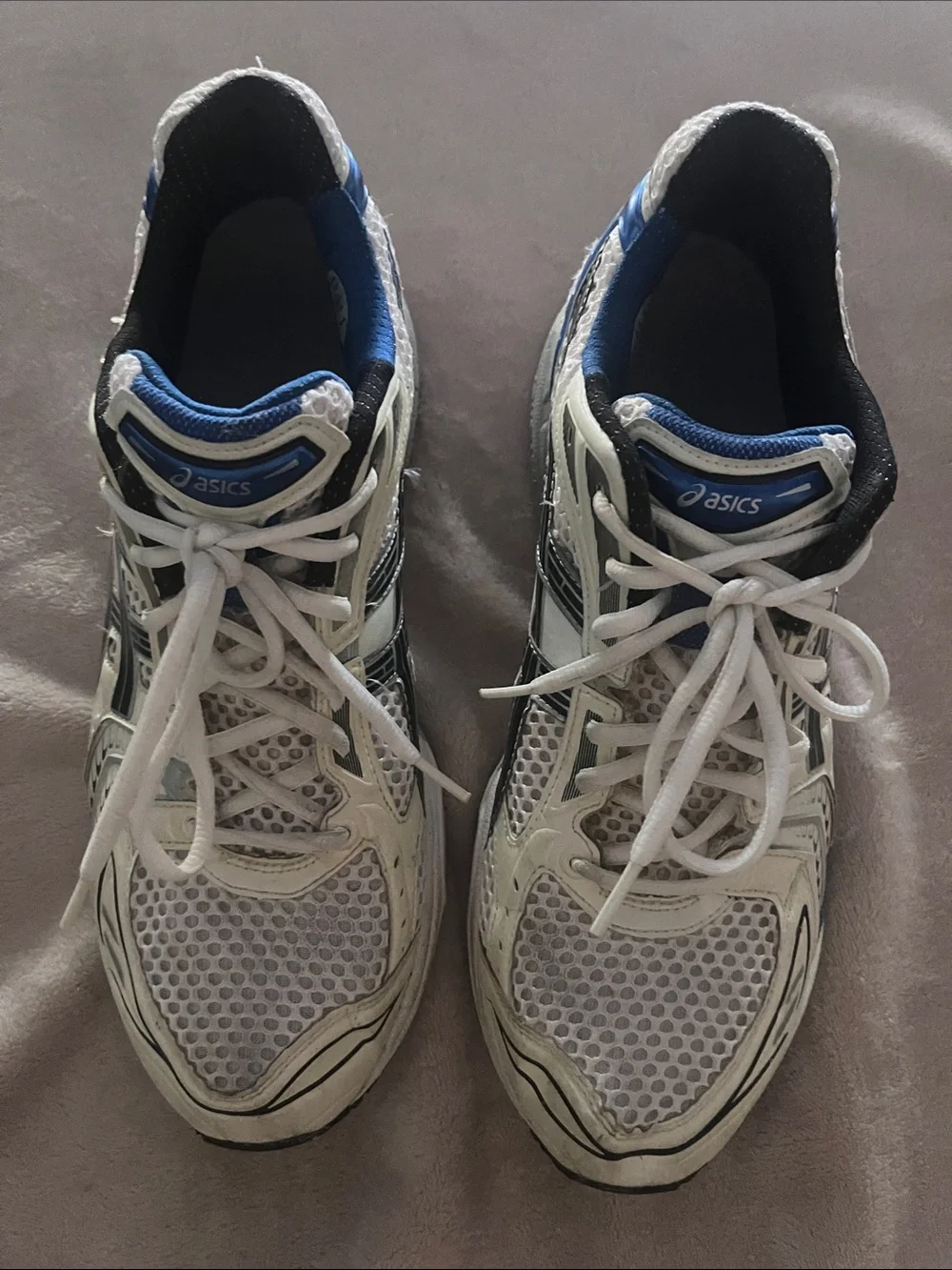 ASICS Gel-Kayano 14 Cream Blue Coast / Tuna Blue - Men's Size 12 (1203A740-104)